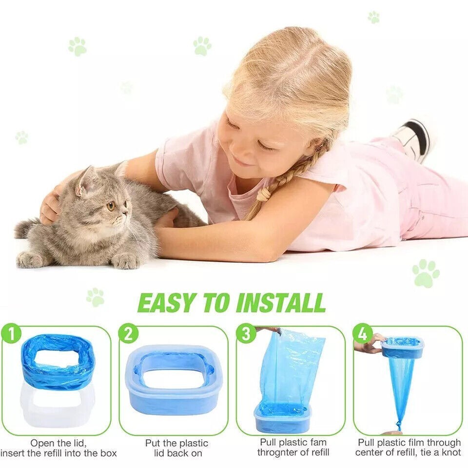 Diaper Pail Refills Disposal Bag Nappy Bin Cassettes for AngelCare Tommee Tippee
