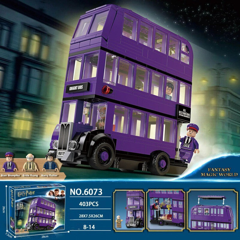 2026 Harry Potter Knight Bus (75957) | MOC 403 pcs Building Blocks Harry Potter