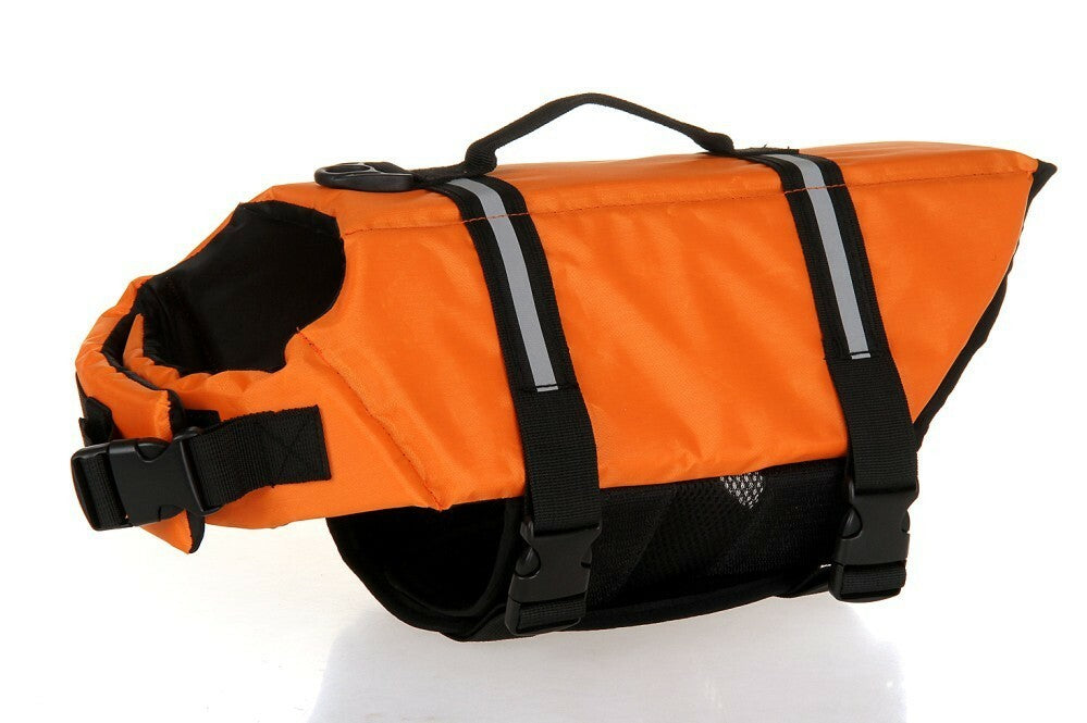 Dog Life Jacket Pet Safety Swimming Float Adjustable Buoyancy