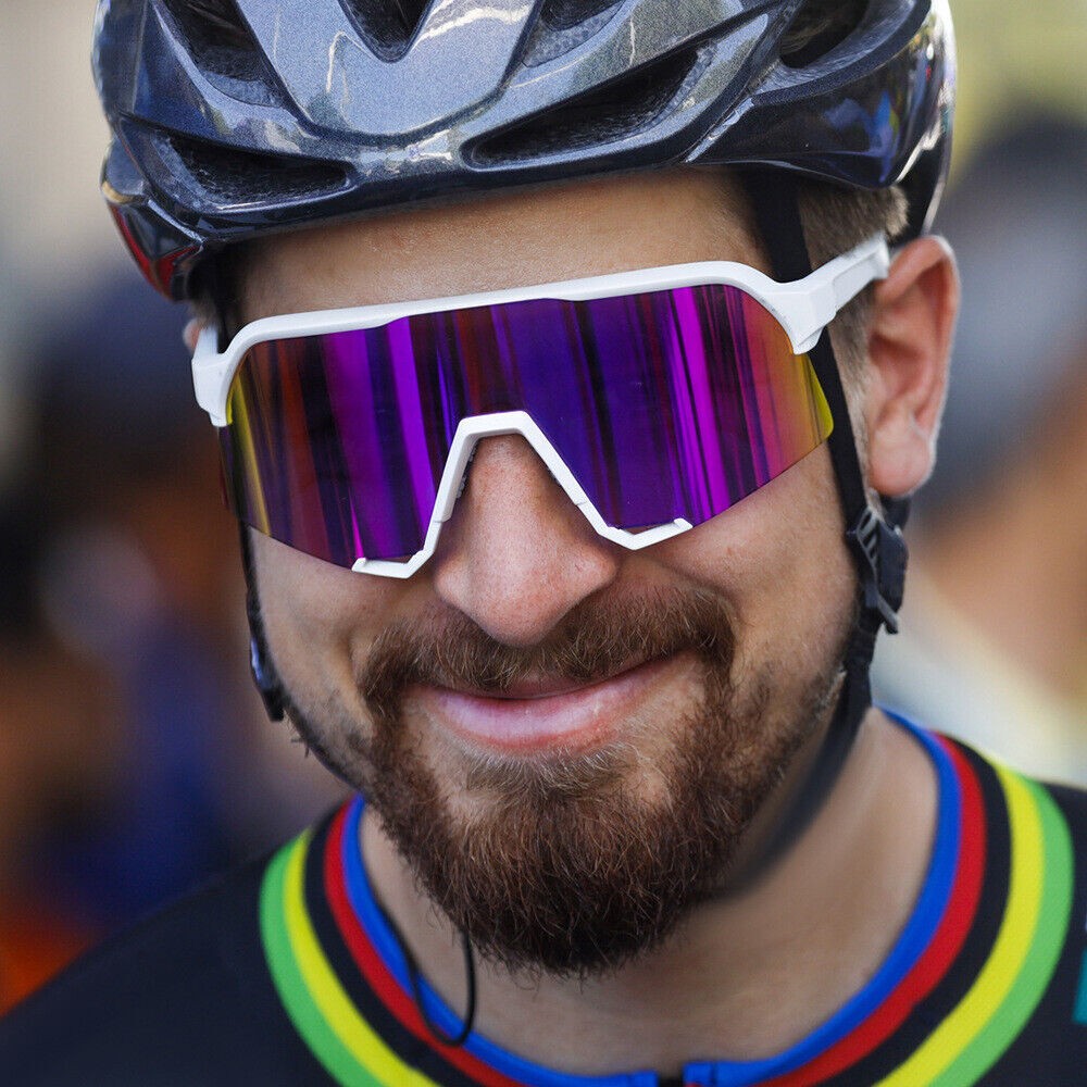 100% S3 Cycling Glasses MTB Road Bike Goggles 3 Lens Polarized Sunglasses UV400
