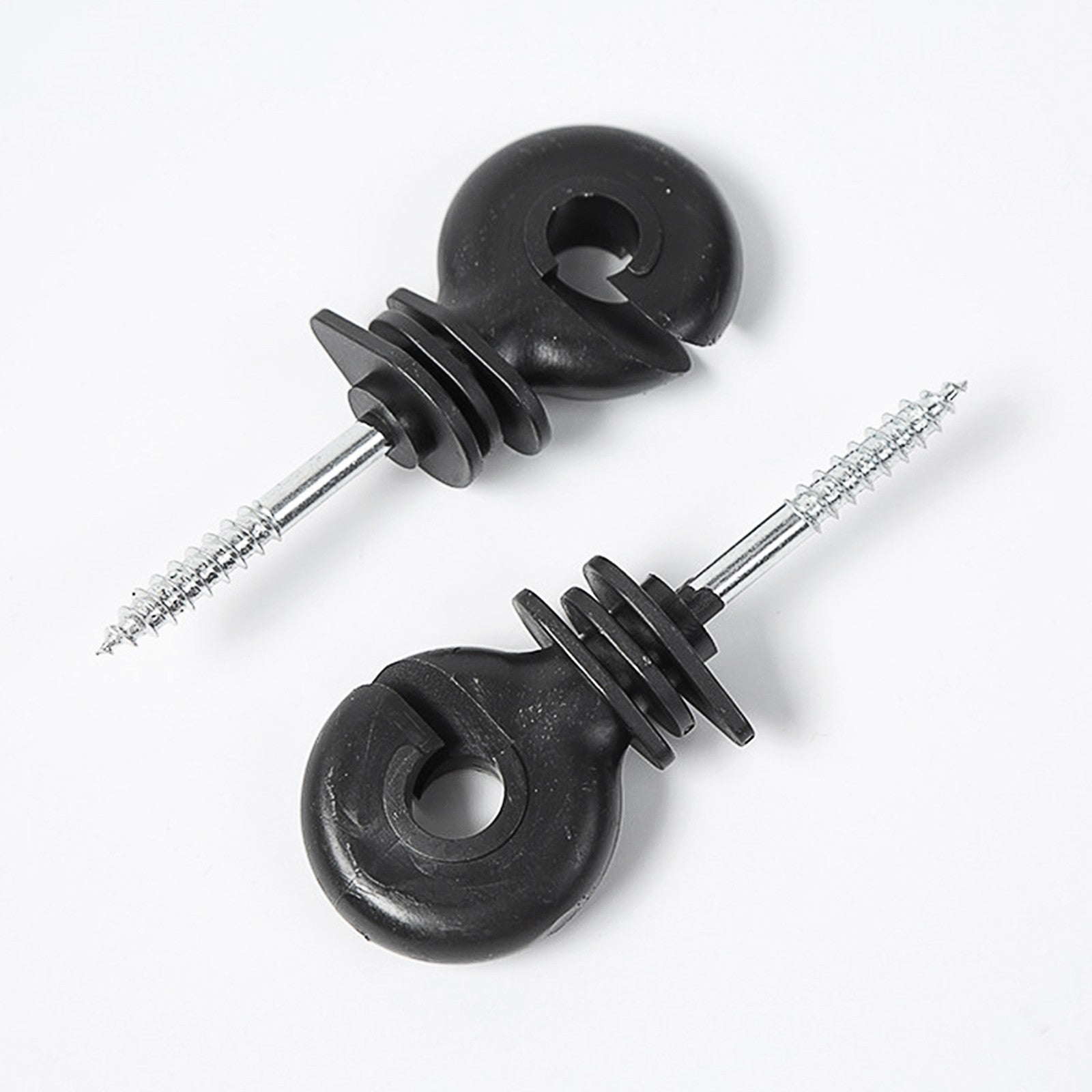 Electric Fence Screw In Ring Insulators For Wooden Post Fencing Wire Tape Rope