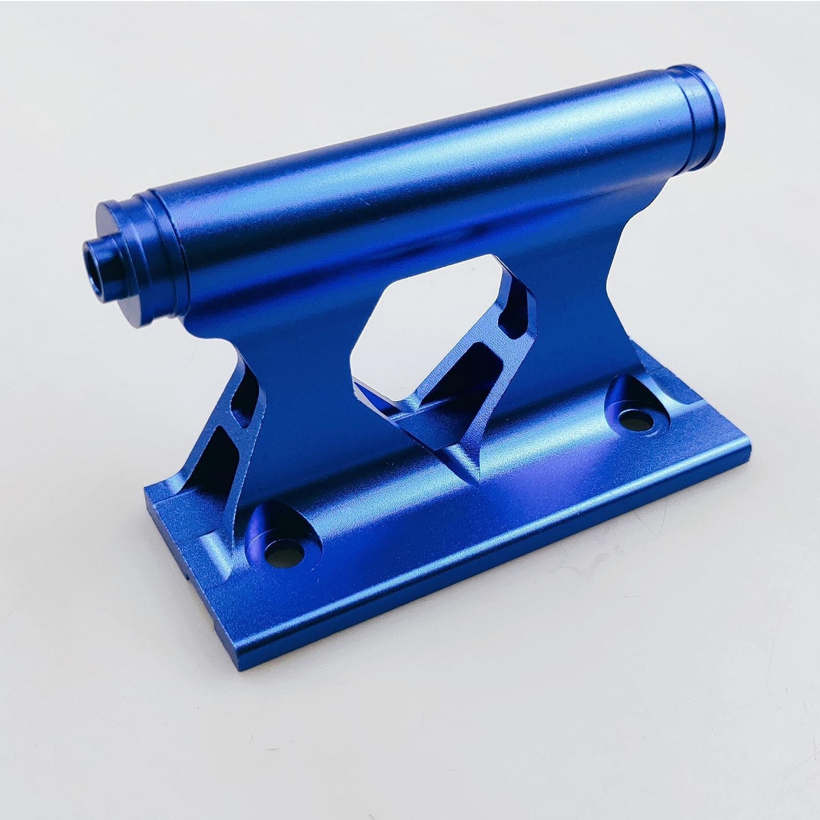 Bike Block Fork Mount MTB Trailer Truck Bed Rack Cycling Bicycle Blue