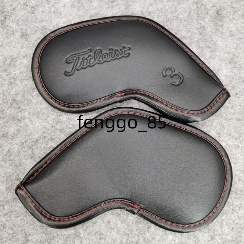 For Titleist Club Iron Head Covers 3-9-P-A-S  Style 10 Pics magnetic closu