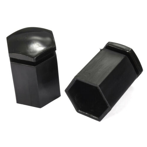 20X 17mm Black Wheel Nut Covers Deep Bolt Cap fit for VAUXHALL ASTRA CORSA COMBO