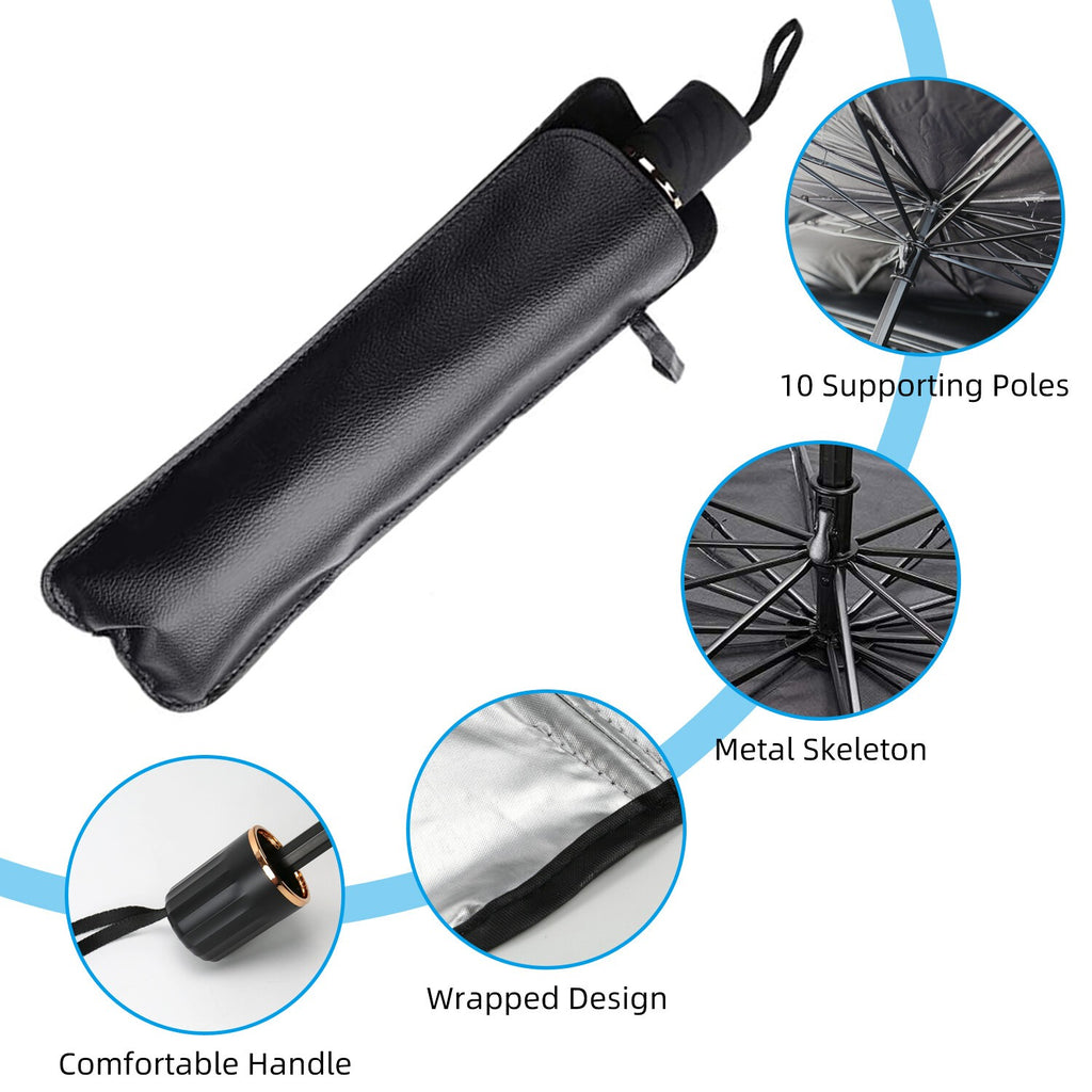 140cmFoldable Car Windshield Sunshade Front Window Cover Visor Shade Umbrella.*