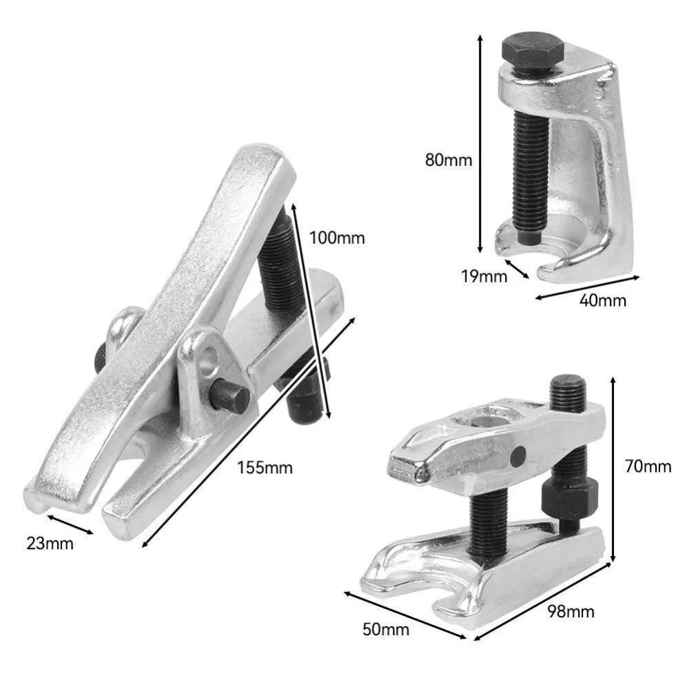3x Ball Joint Splitter Remover Puller Separator Tie Rod End Extractor Tool Set