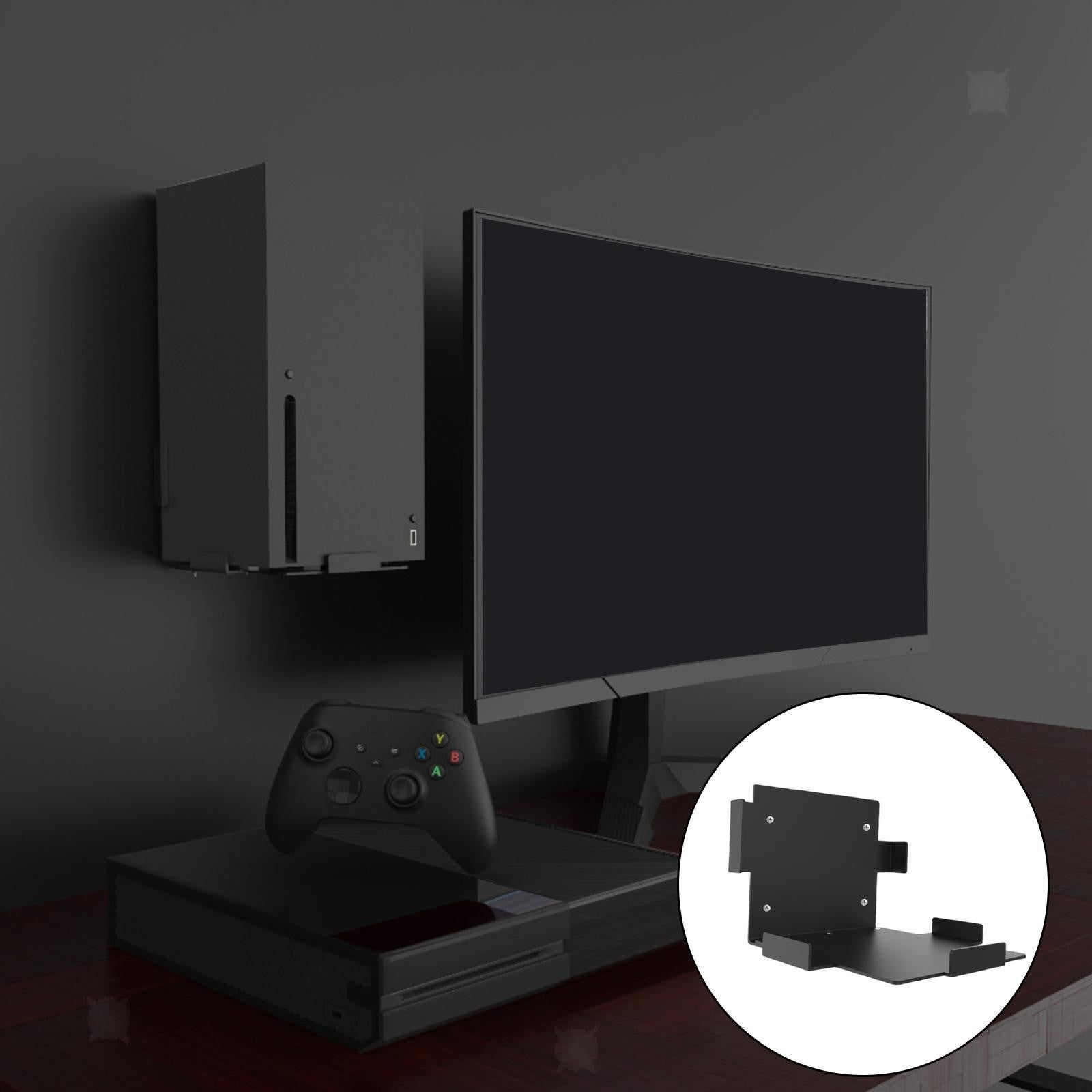 Wall Mount Holder for Xbox Series x Console Shelf Bracket with Screws Stay