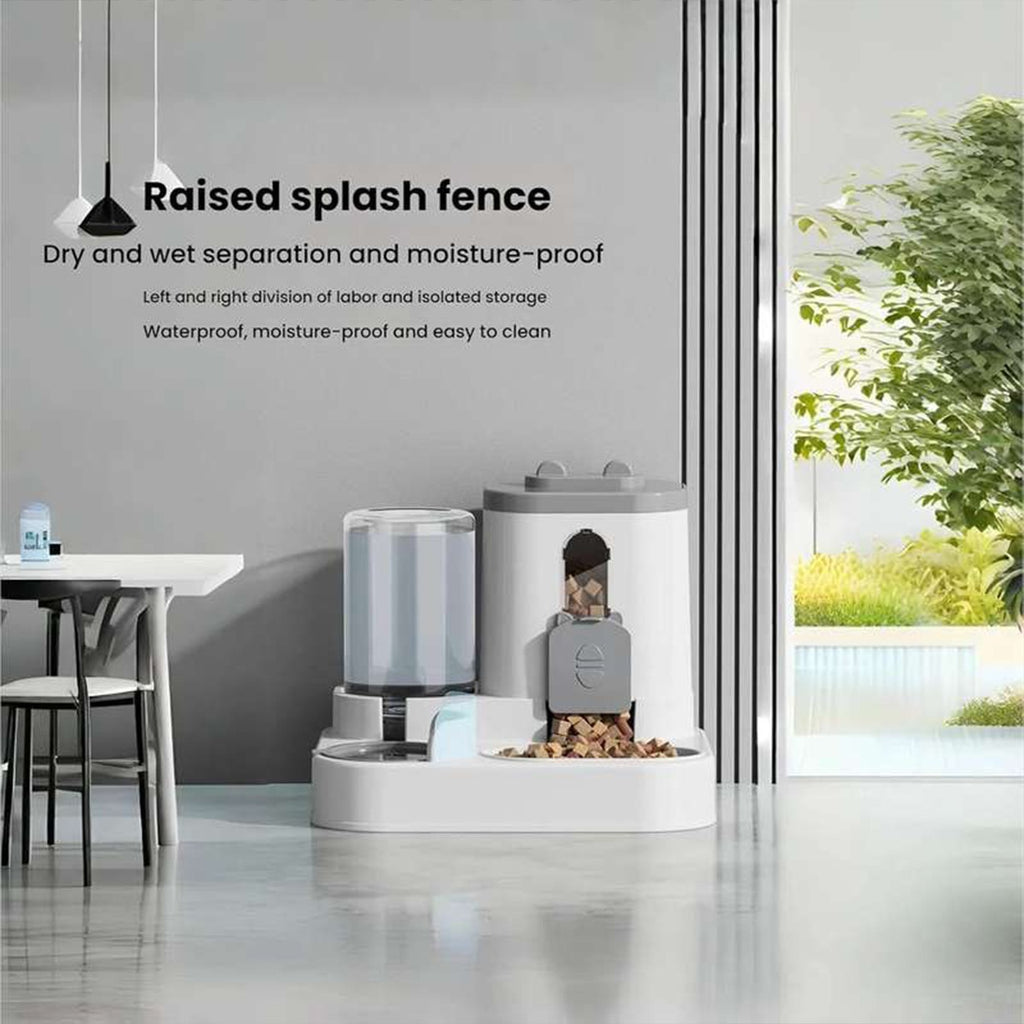 Pet Dog Puppy Food Dispenser Automatic Cat Feeder Water Dispenser Dry Wet