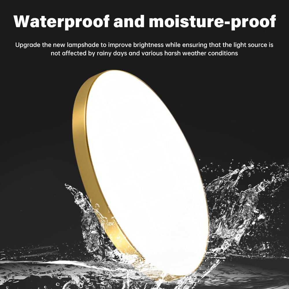 Bathroom Kitchen Living Room Thin LED Ceiling Light Round Panel Down Lights Lamp