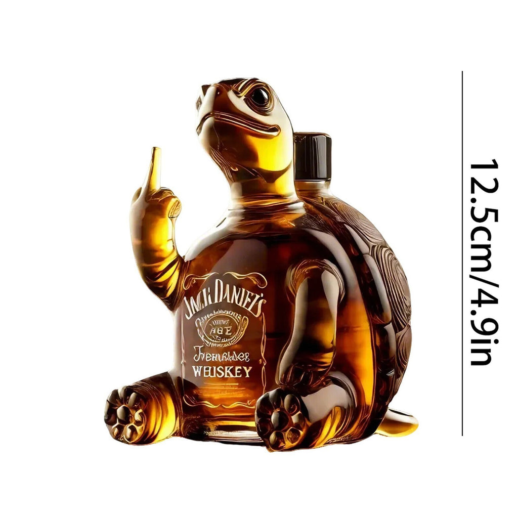 2026 Funny Middle Finger Whisky Unique Turtle Glass Whisky 300ML⭐️⭐️