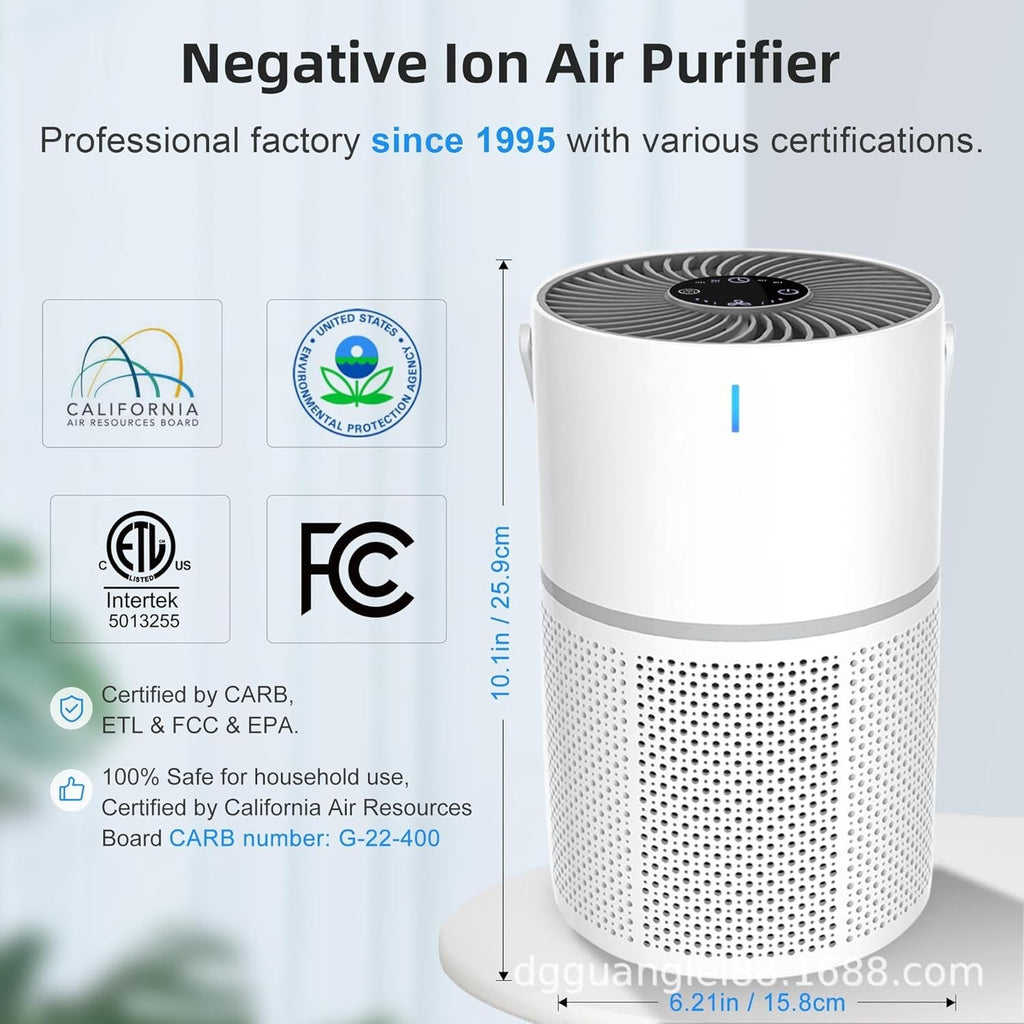 Air Purifiers For Large Room Medical Grade HEPA Air Purifier Smoke Odor Pet Home