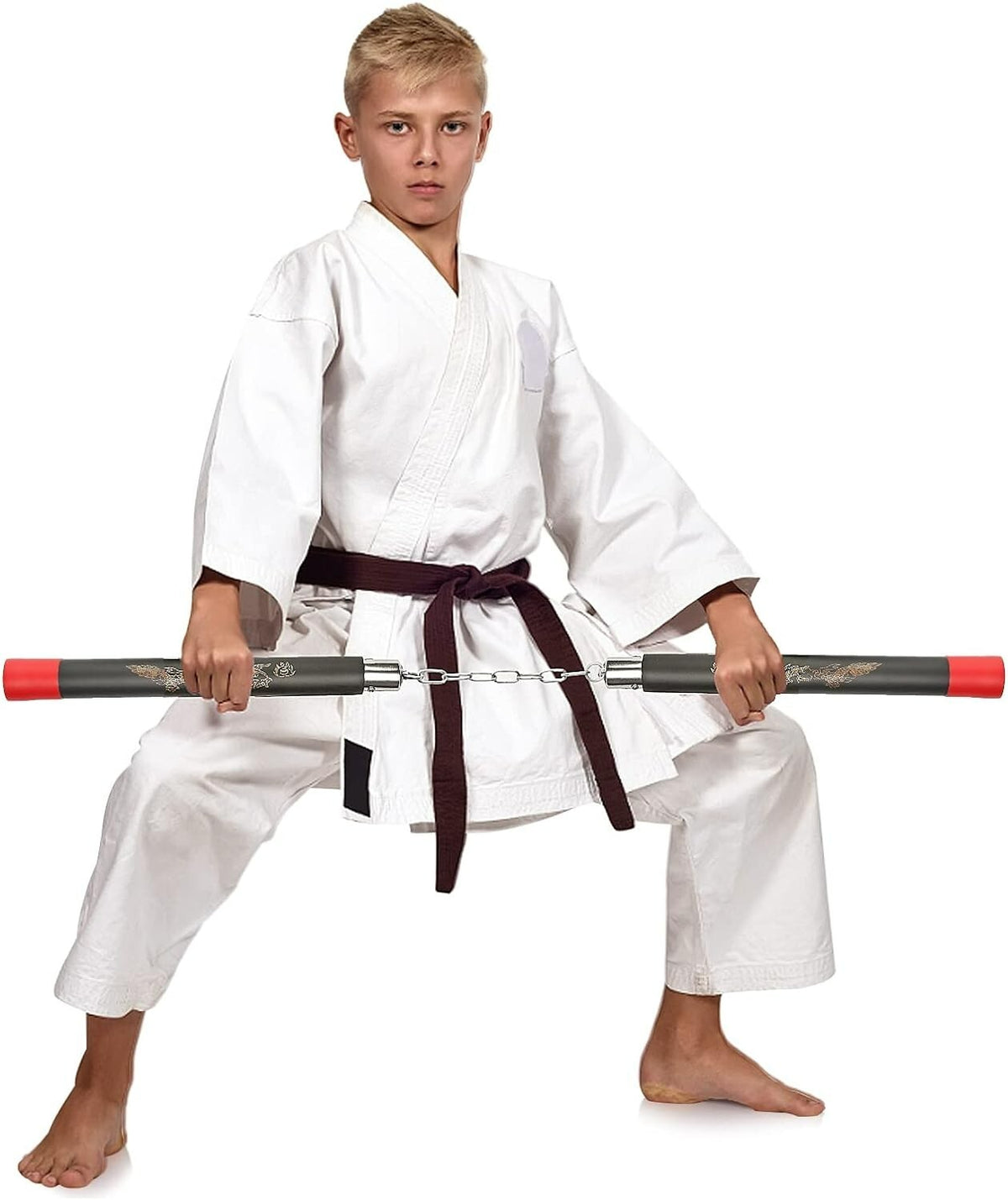 Portable Foam Nunchucks 1 Pairs Training Nunchakus Suitable for Kids & Beginners