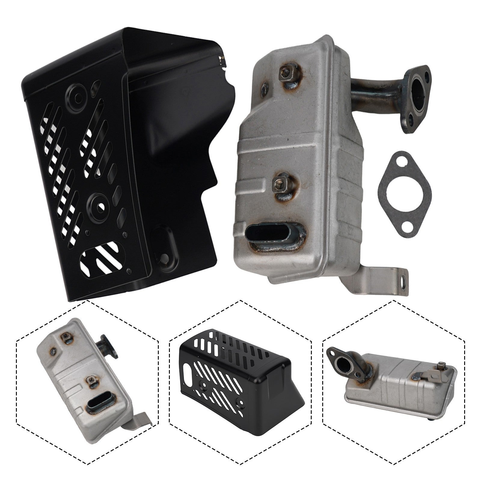Upgrade Your Generator Engine's Exhaust System With This Muffler Assembly