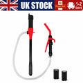 Electric Siphon Fuel Oil Water Petrol Liquid Transfer Pump Pipe Battery Operated