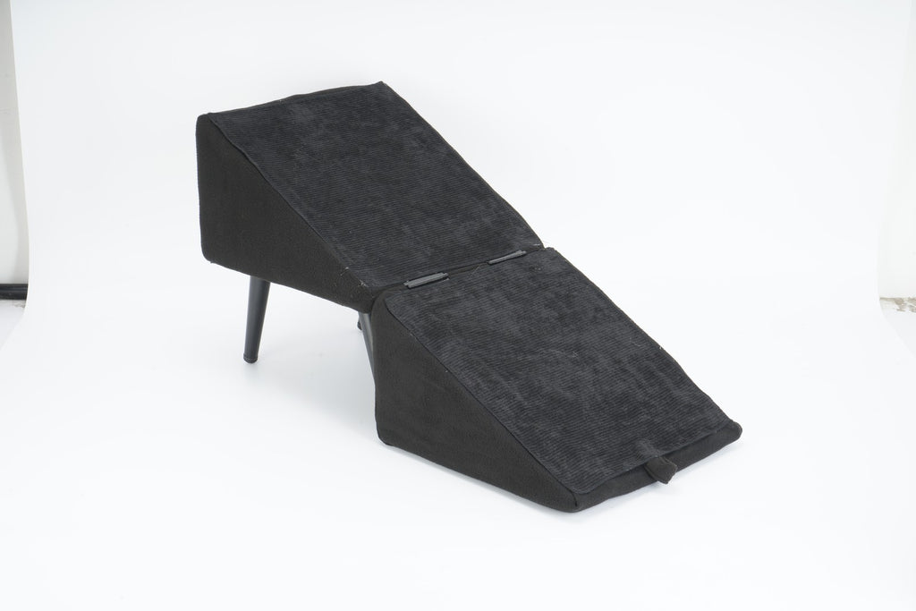 2 in 1 Dog Step Ramp W/ Footrest Stool Foldable Dog Sofa Stair for Senior Animal