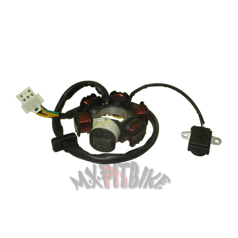Engine Magneto Stator Coil For 110cc 125cc Electric Start Pit Dirt Bike