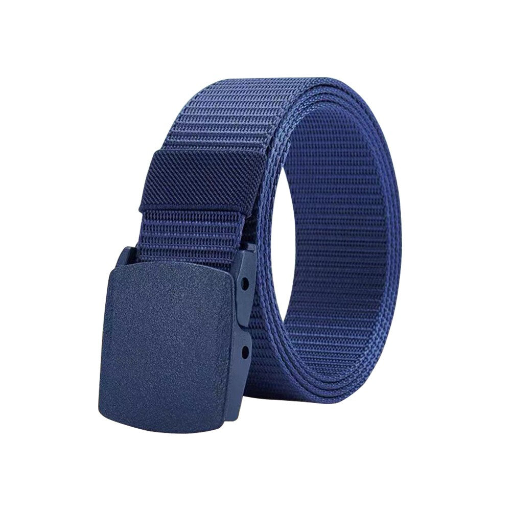 Quick Release Work Belt Tactical Men Army Webbing Nylon Military Waistbelt UK