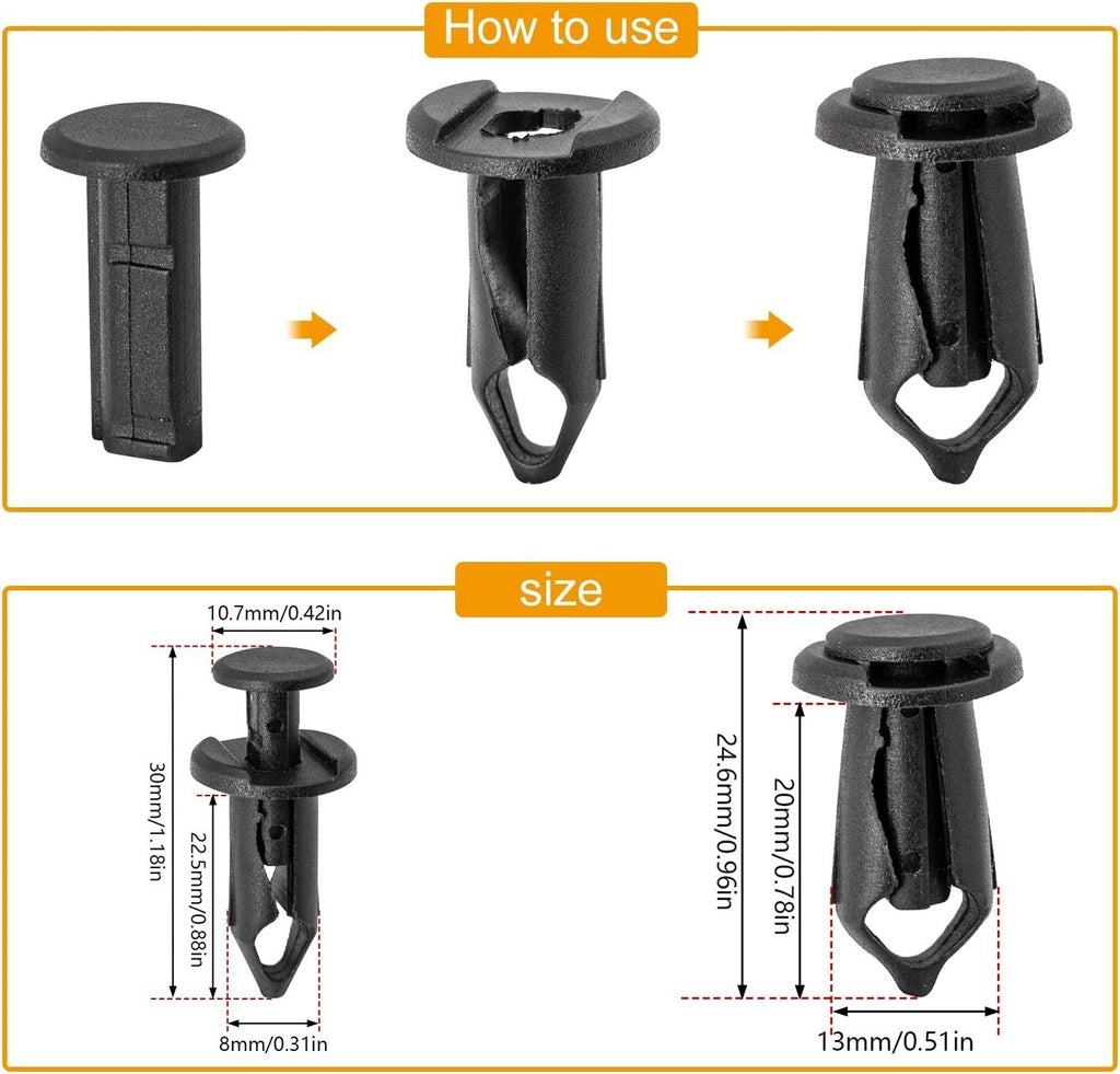 FOR TOYOTA ENGINE UNDERTRAY COVER CLIPS BOTTOM TRAY SHIELD GUARD SCREWS BODY