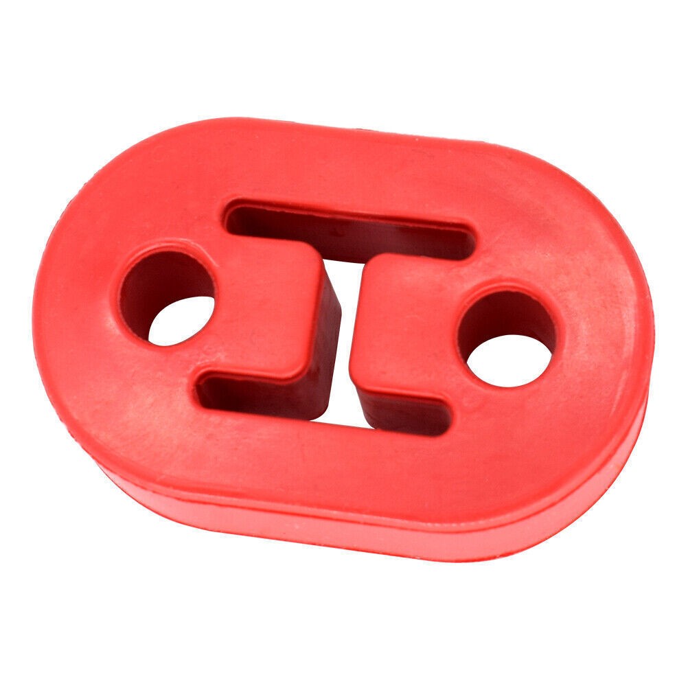 4PC Poly Polyurethane Exhaust Hanger Mounts 2 Hole Muffler Rubber Universal