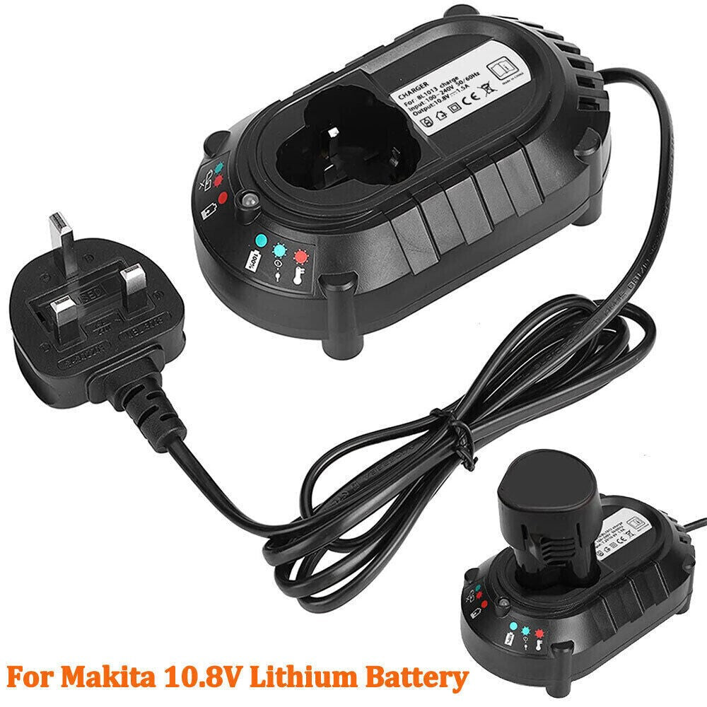Fast Battery Charger For Makita BL1013 BL7010 DC10WA 10.8V/12V Li-ion Battery UK
