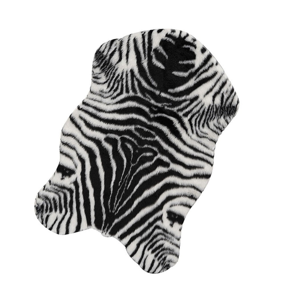 Zebra Floor Rug Animals Bath Mat Bedroom Ground Mat