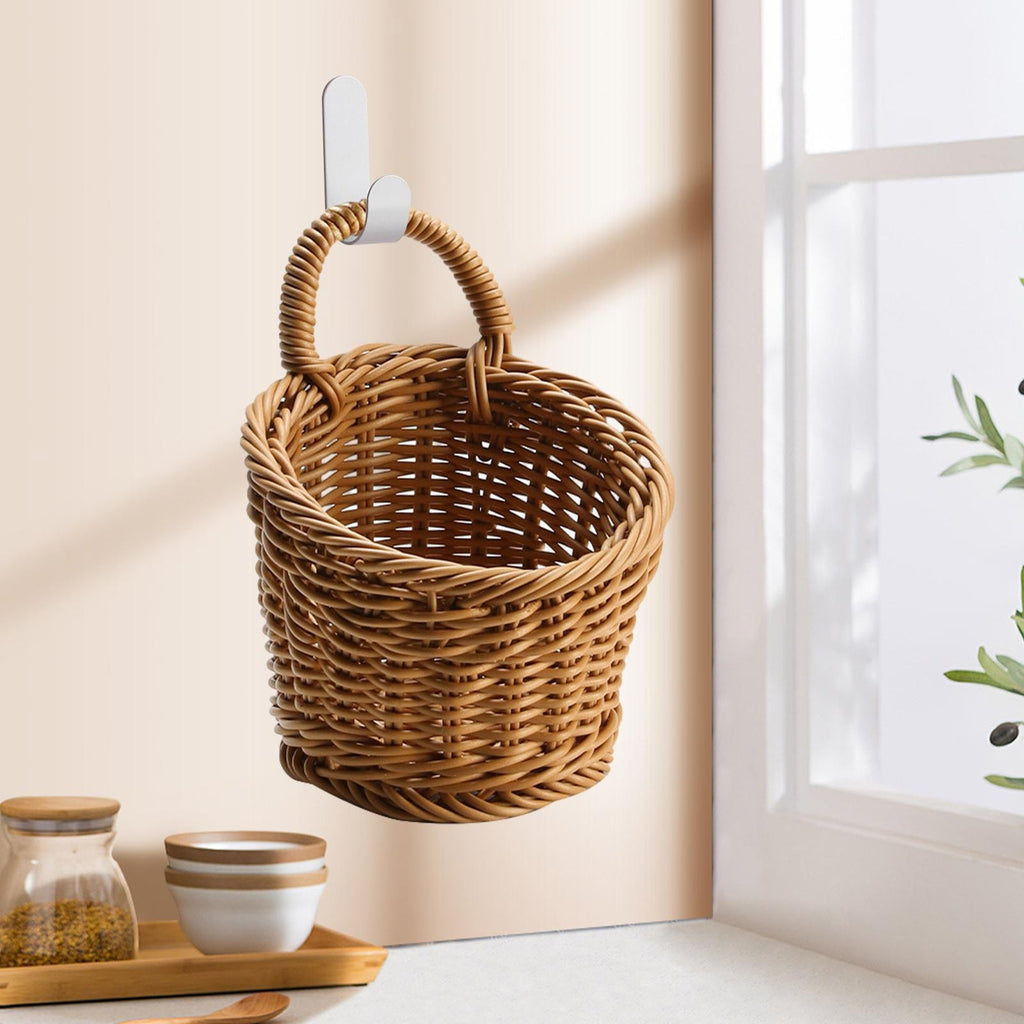 Wall Hanging Baskets with Handle Multipurpose for Vegetables