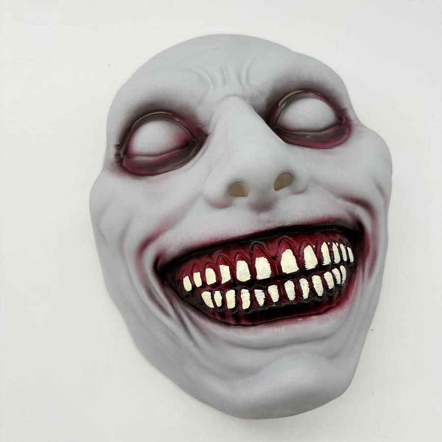 Smiling Demons Halloween Mask Black Evil Cosplay Props  Party