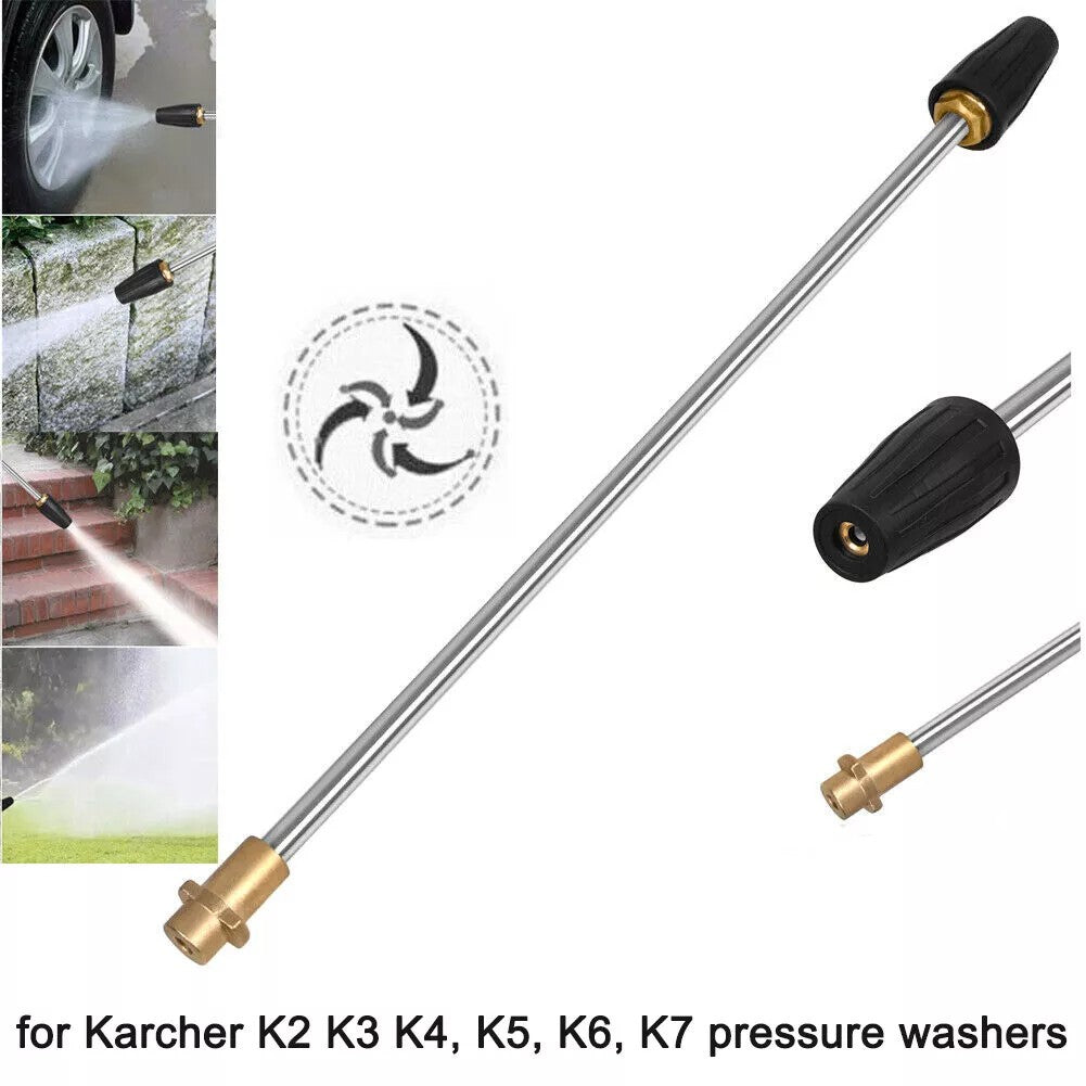 For Karcher K2 K4 K5 K7 Pressure Washer 276Bar Dirt Blaster Lance Turbo Nozzle