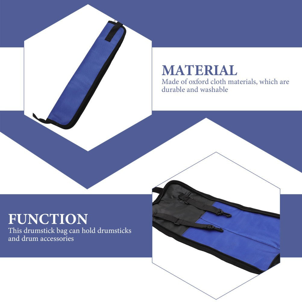 Portable Drumstick Holder Storage Pouch Bag for Drumsticks Organizer