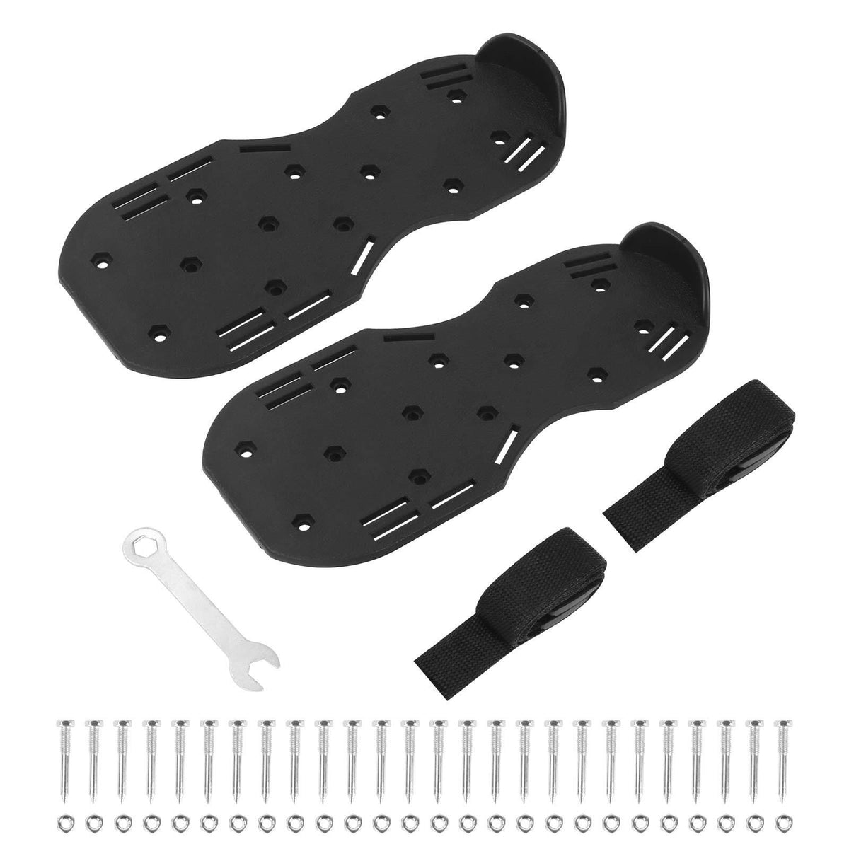 1 Pairs of Nail Spiked Aeration Shoes 20 mm Studded Soles Spikes Screed Flooring