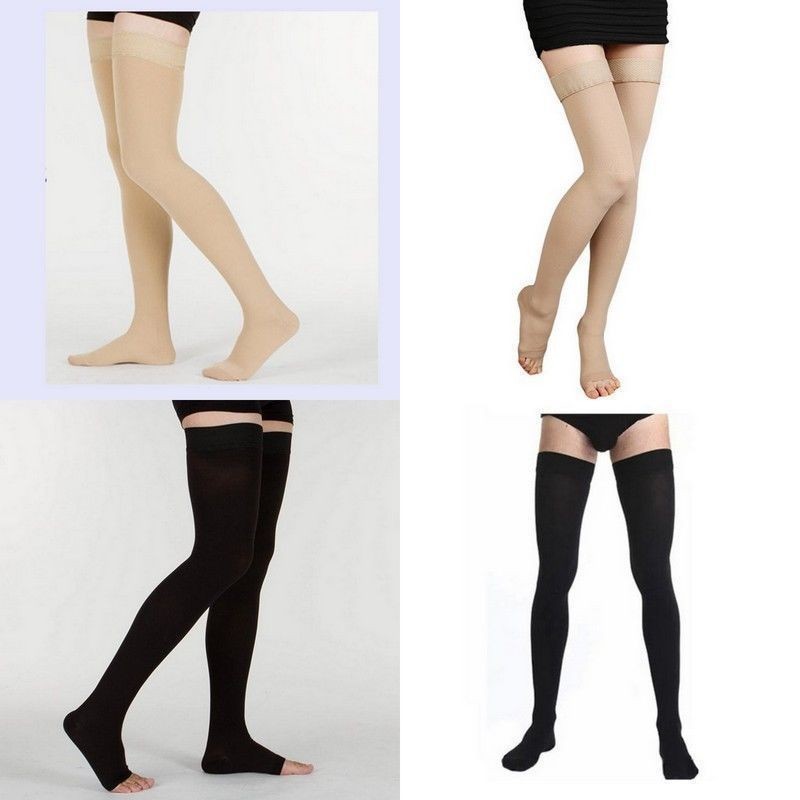 Compression Thigh High Stockings Medical Grade Relief Support Therapeutic Socks