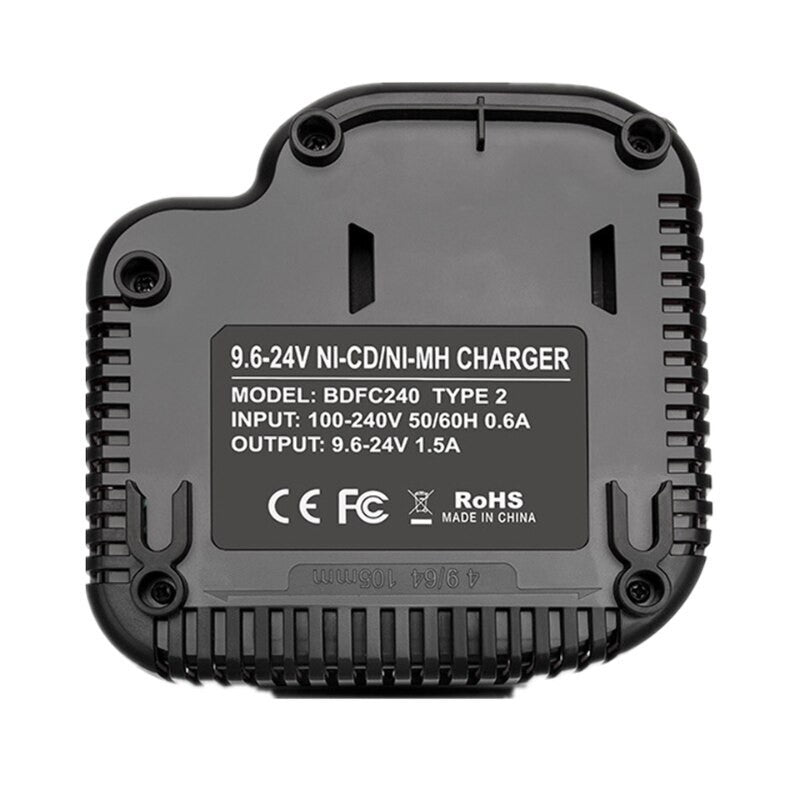 Fast Battery Charger 9.6V-24V for Black&Decker HPB18-OPE NiCd NiMh battery UK