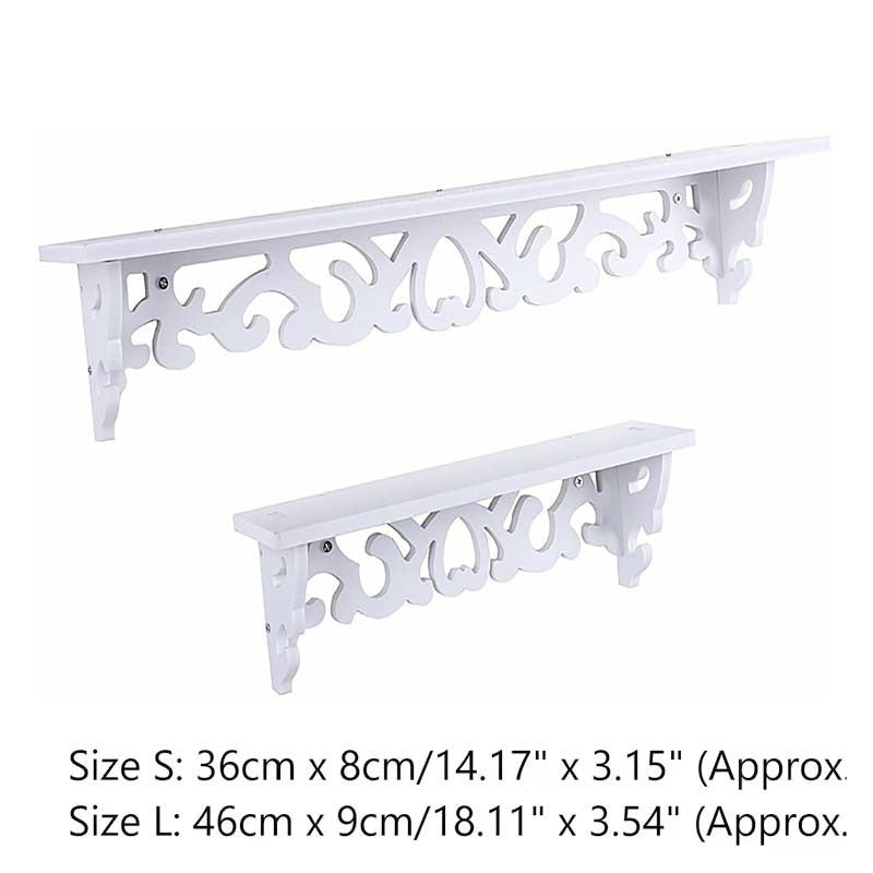 Storage Rack Shelf Holder Wall Hanging Creative Decor Organizer For Home Bedroom