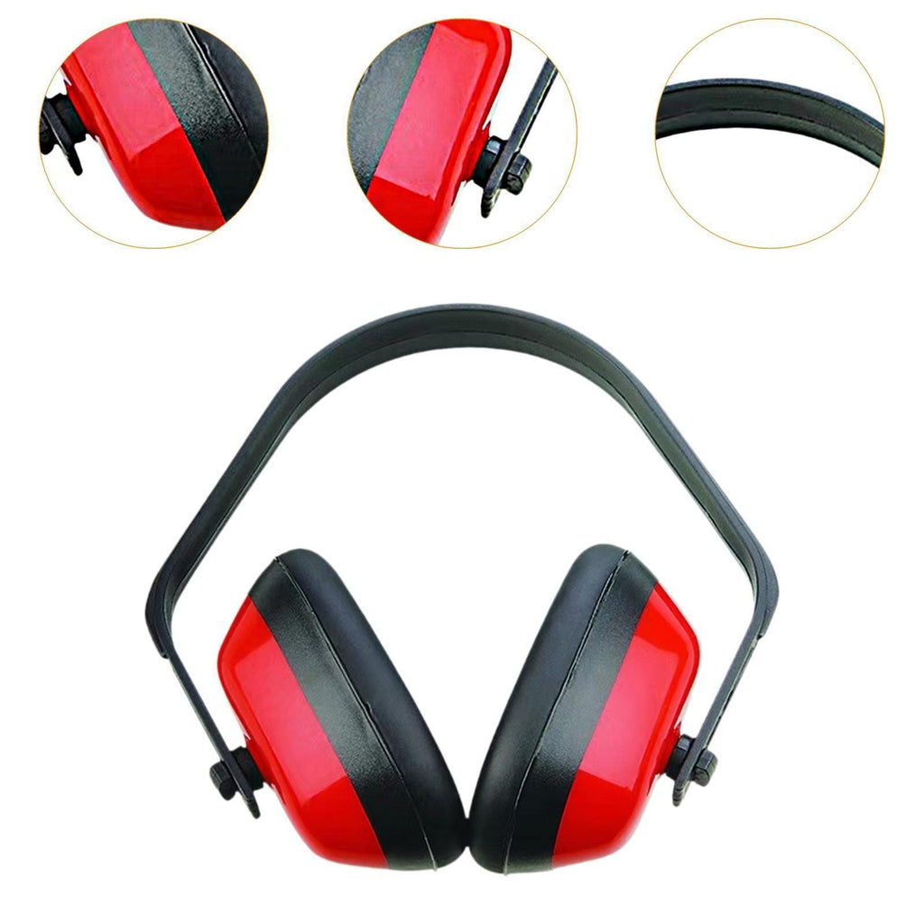 Noise Reduction Earmuff Portable Cushioned Multiple Uses Ear Muff for