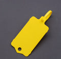 100Pcs Blank Waterproof Plastic Tags, Label Shipping Tag 2.48 x 1.46Inch