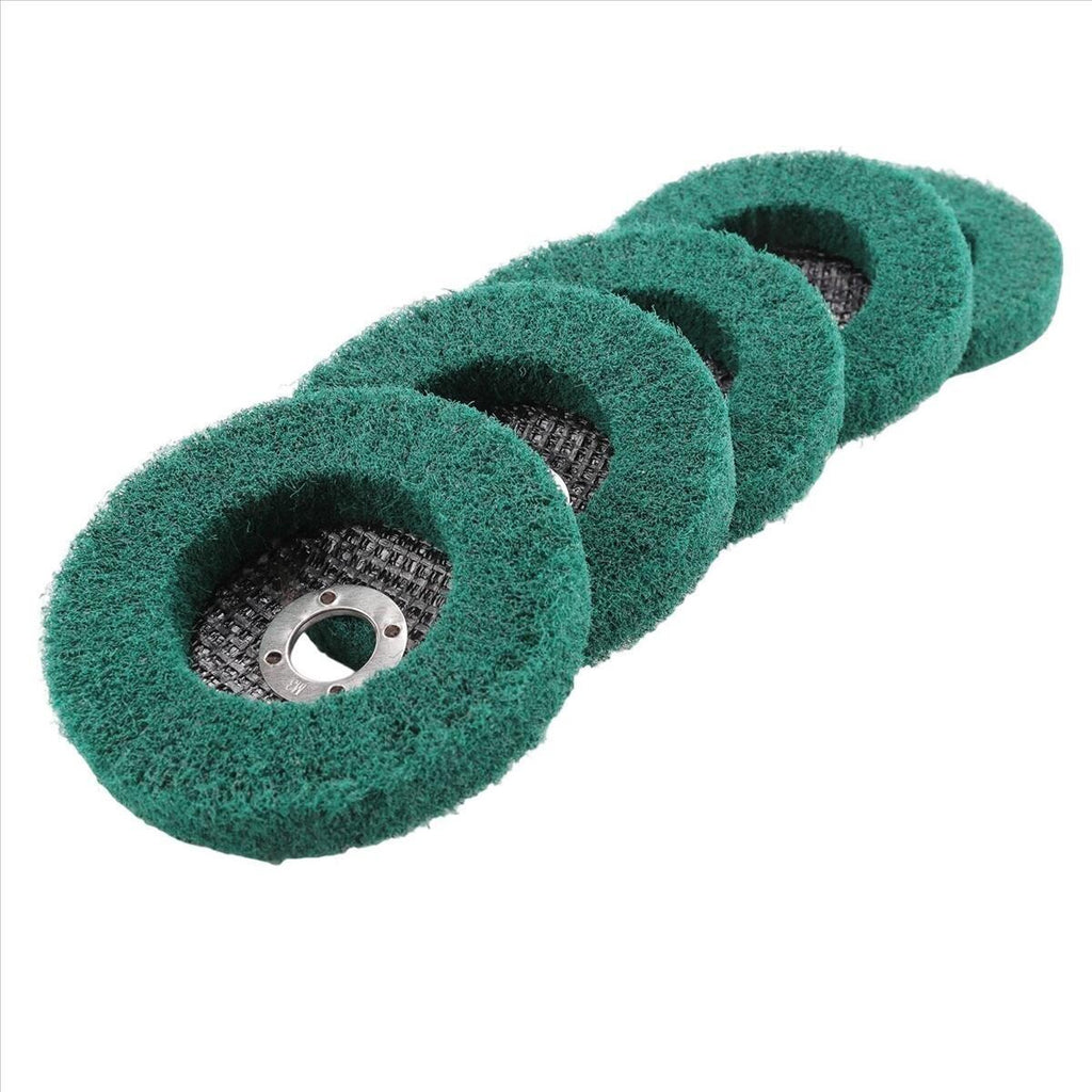 4" Nylon Fiber Wheel Flap Disc Abrasive Polishing Buffing Pad for Angle Grinder