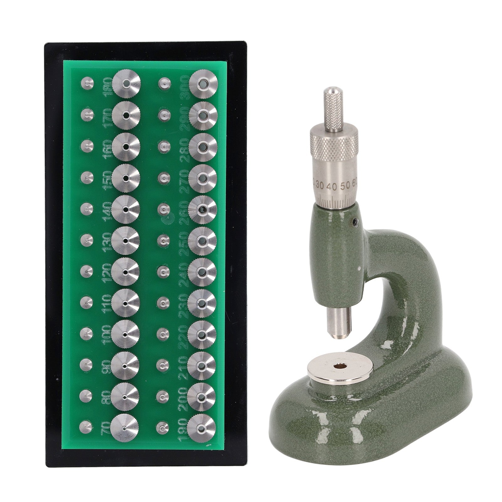 Watch Repair Tool Watch Case Closer Set Kit With 48pcs Dies Jewelling Tool