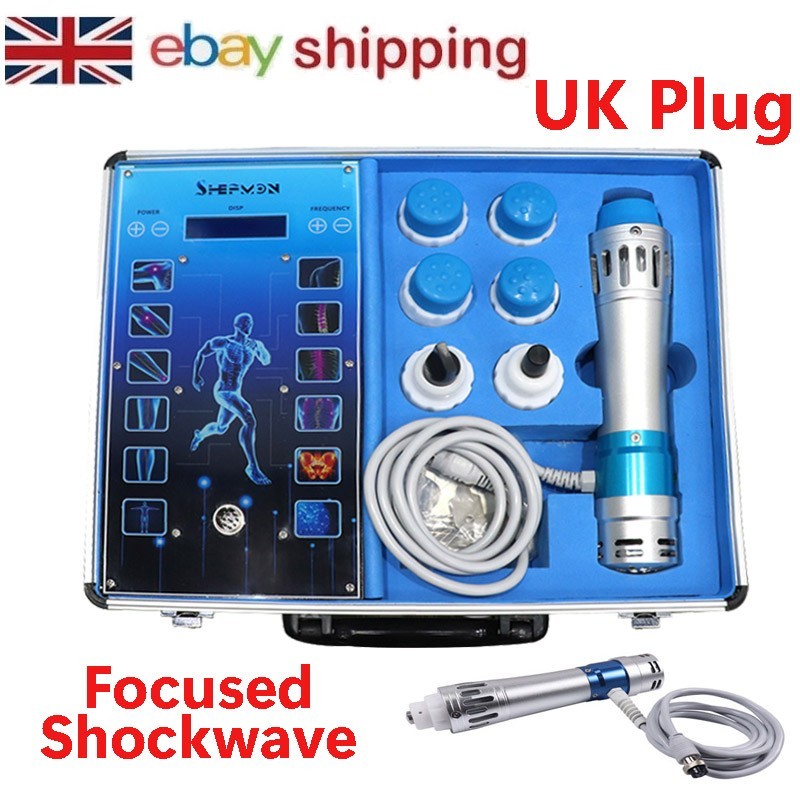 ESWT Focused Shockwave Therapy Machine Relieve Muscle Pain ED Treatment Handheld