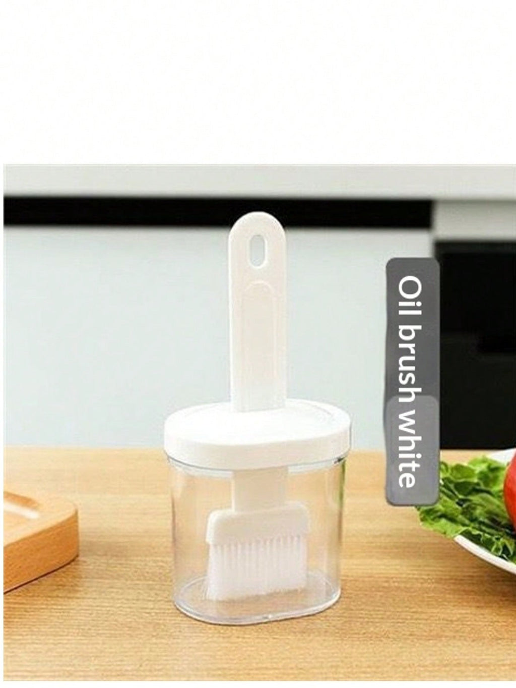 Silicone Basting Brush with Oil Bottle Heat Resistant Brush
