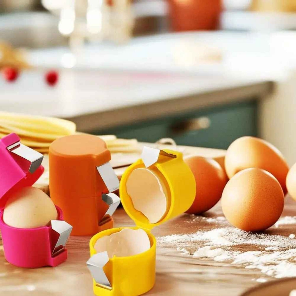 Egg Cracker Tool Egg Breaker Manual Shell Separator Opener Kitchen Tools for Egg