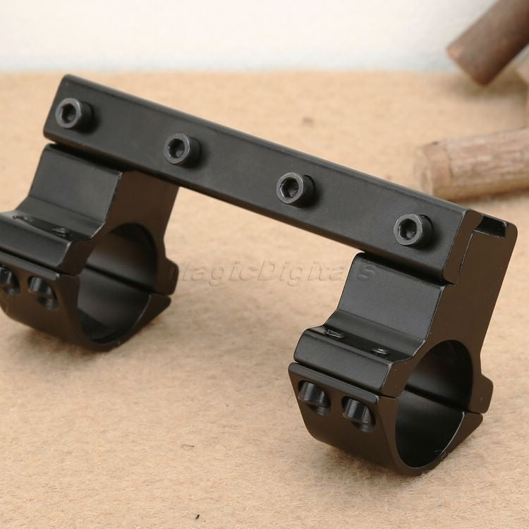 One Piece Rifle Scope Mount  25.4mm 1" High Profile Rings fit 11mm Dovetail Rail