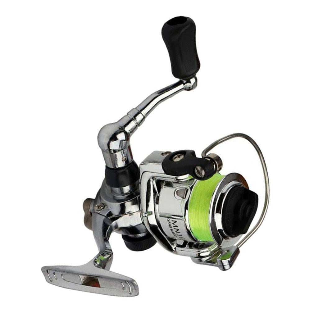 Mini Fishing Reel Bait Casting Fishing Reels Small Metal  Reel 4.3:1