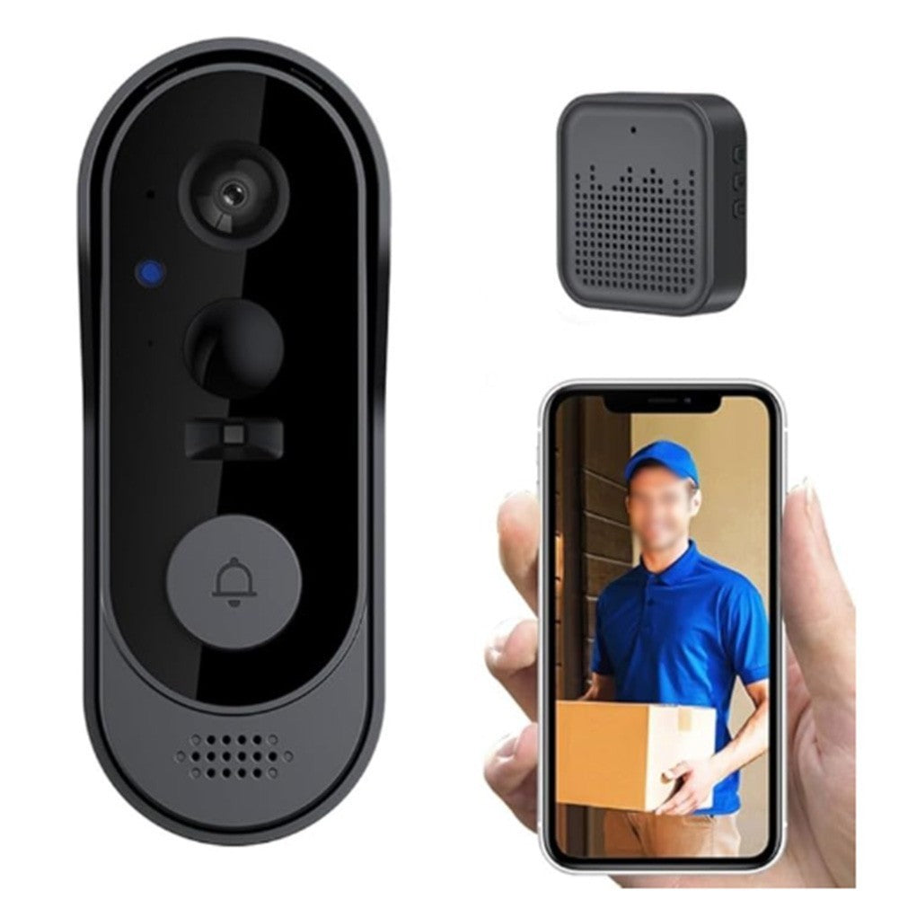 Wireless Smart Video Doorbell WiFi Security Camera Bell Phone Door Ring Intercom