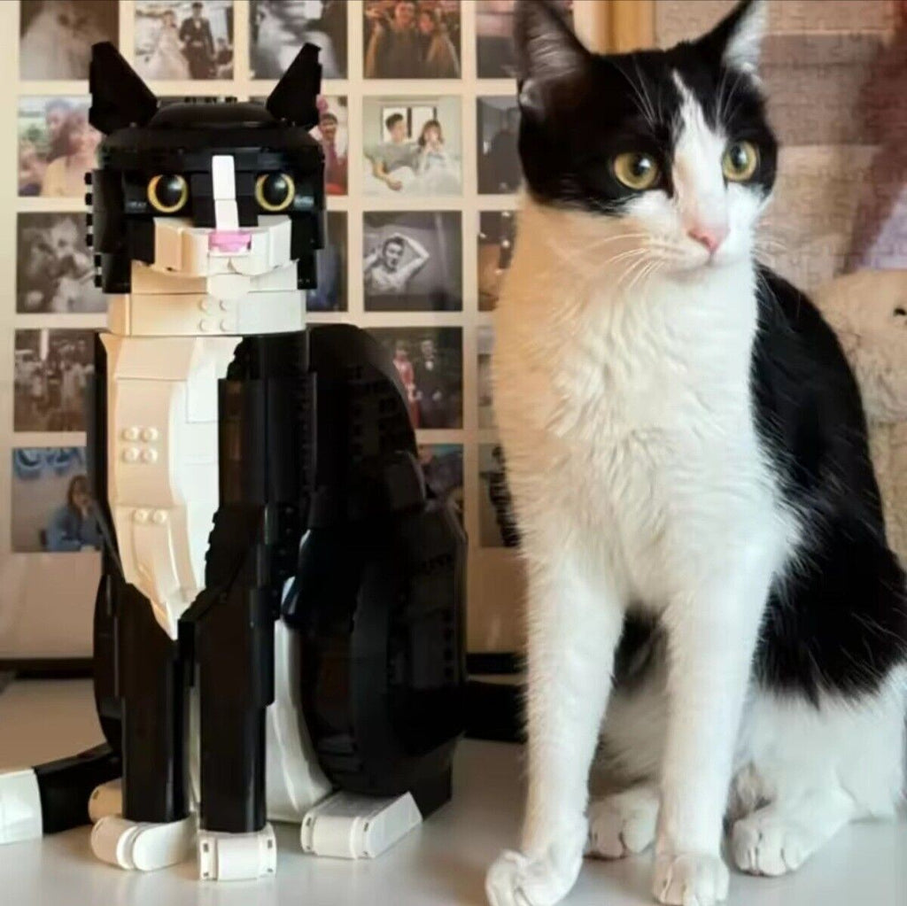 Ideas Tuxedo Cat (21349) Fun Building Brick for Children or Adults 1710 pieces