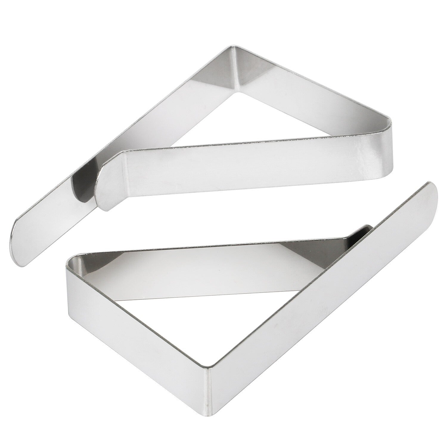 Table Cloth Clips x12 NEW Adjustable High Quality Silver Metal Holders