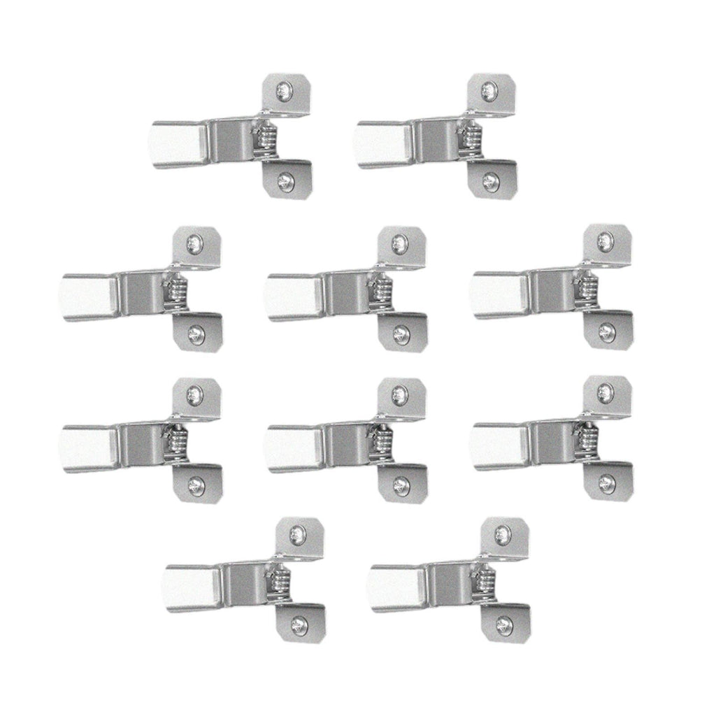 10x Shovels Holders Wall Mounted Brooms Gripper Tool Clips Garden Yard Tool