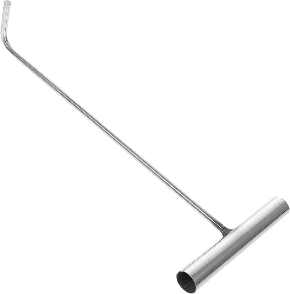 T-hook Drain Hooks Manhole Lid Handy Lifting Tool Grate Ditch 38cm