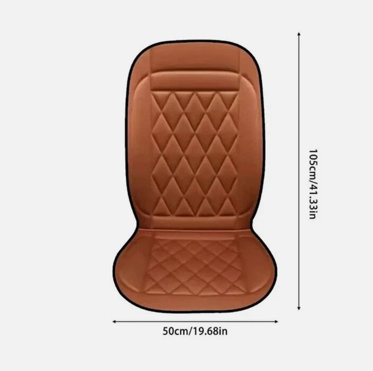 12V Car Seat Pad Cushion Cover Heating Heater Heated Cold Winter Warm Universal