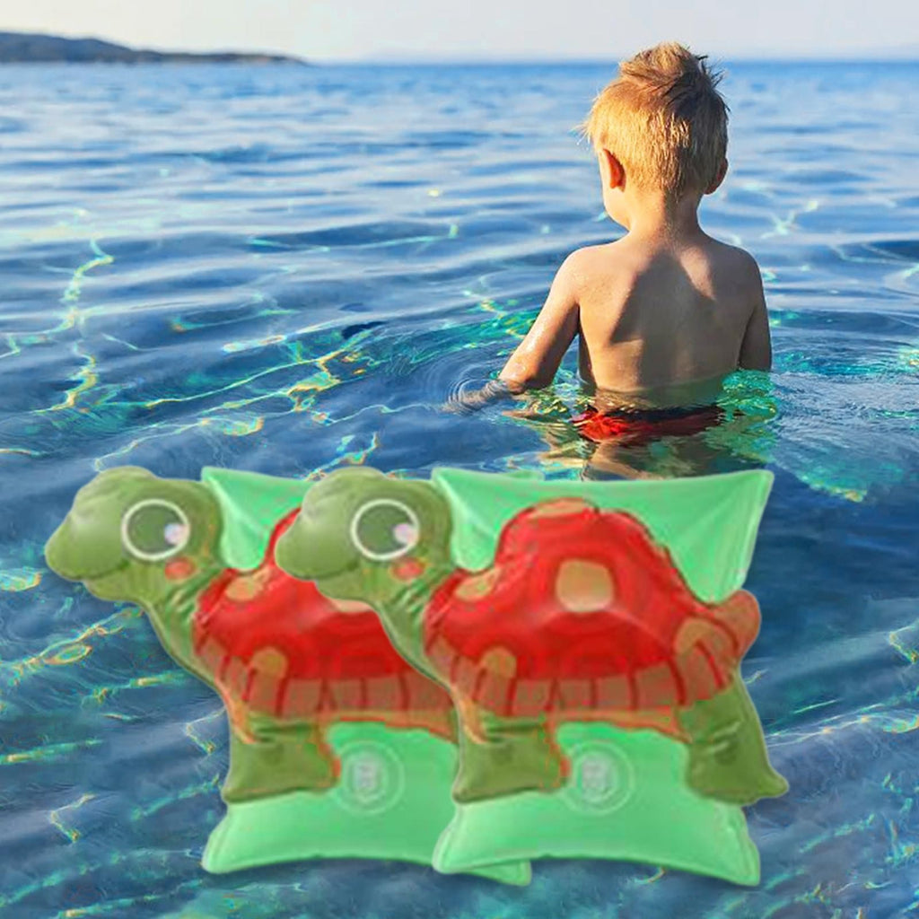 Arm Floating Inflatable 1 Pair Inflatable Swim Armbands for