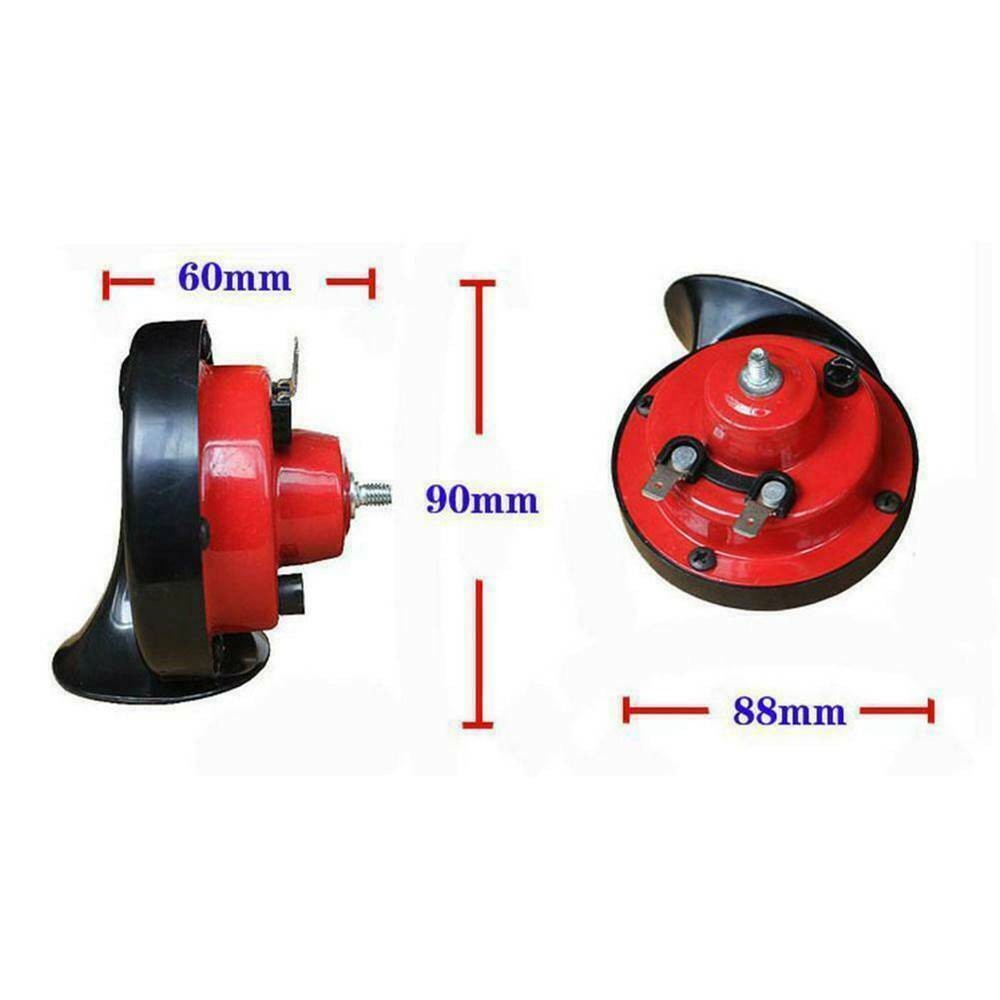 600DB Super Loud Air Horn Compressor Dual Trumpet Train Car Truck Boat Tool